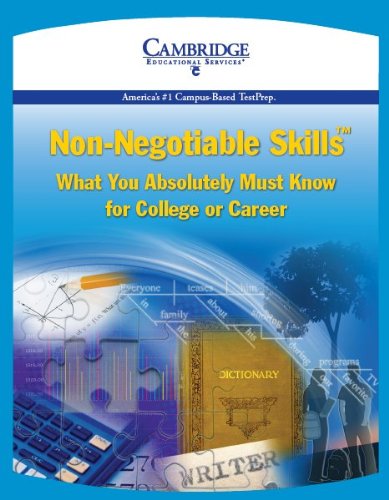 Stock image for Cambridge Non-Negotiable Skills for sale by Half Price Books Inc.