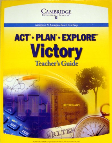 Stock image for ACT PLAN EXPLORE Victory Teacher's Guide for sale by Books From California