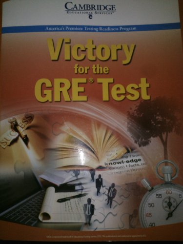 Beispielbild fr Cambridge Victory for the GRE Test Student Text, 9th Edition zum Verkauf von BookHolders