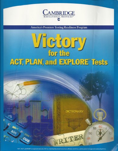 Imagen de archivo de Victory for the ACT, PLAN and EXPLORE Tests (11th Edition) a la venta por HPB-Ruby
