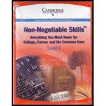 Stock image for Non-Negotiable Skills Level 1 for sale by A Team Books