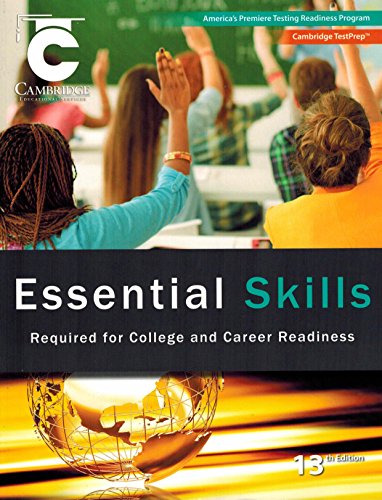 Stock image for Essential Skills Required for College and Career Readiness 13th Edition for sale by SecondSale