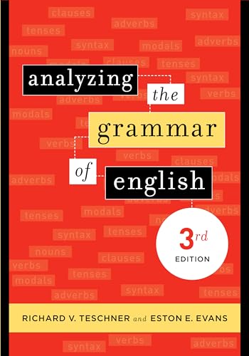 Analyzing the Grammar of English (9781589011663) by Teschner, Richard V.