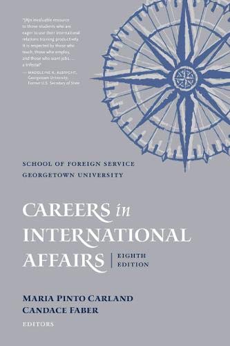 Stock image for Careers in International Affairs for sale by Better World Books: West