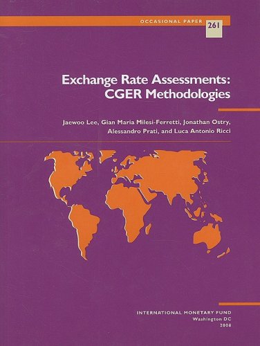 Imagen de archivo de Exchange rate assessments CGER methodologies 261 Occasional paper a la venta por PBShop.store US