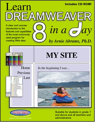 Stock image for Learn DreamWeaver 8 In a Day for sale by Cronus Books