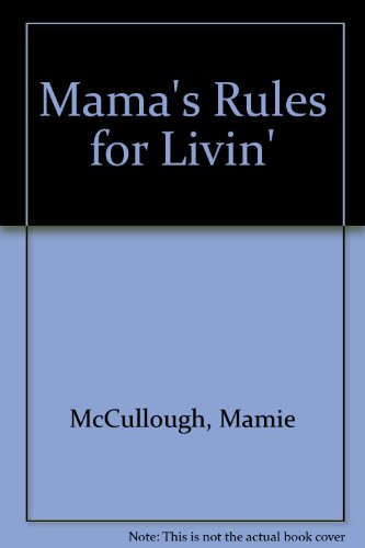 Stock image for Mamas Rules for Livin for sale by Hawking Books
