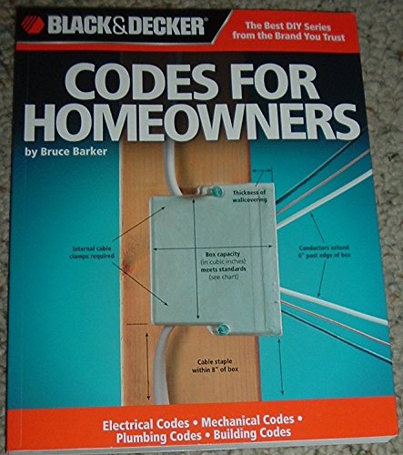 Stock image for HDA Codes for Homeowners: Electrical Codes, Mechanical Codes, Plumbing Codes, Building Codes for sale by Wonder Book