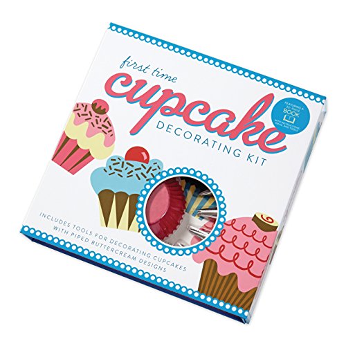 9781589238190: First Time Cupcake Decorating Kit: Includes Tools for Decorating Cupcakes with Piped Buttercream Designs