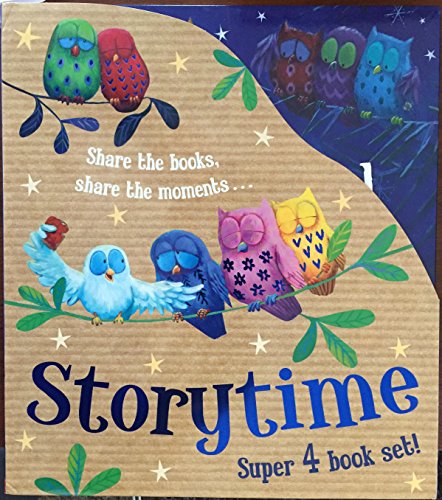Beispielbild fr Storytime Super 4 book set with slipcase, tiger tales ! , The Little White Owl - The Bears in the Bed and the Great Big Storm - The Dark, Dark Night - That's What Friends Are For zum Verkauf von HPB-Emerald