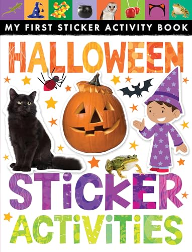 First Sticker by Number - Spooky Funny Halloween Activity Book, Over 300  Stickers for Children and Toddlers
