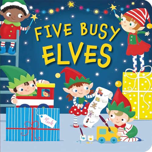 Beispielbild fr Five Busy Elves zum Verkauf von SecondSale