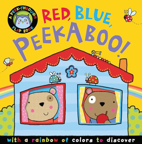 Stock image for Red, Blue, Peekaboo! (Peek-Through Flap Books) for sale by Ergodebooks