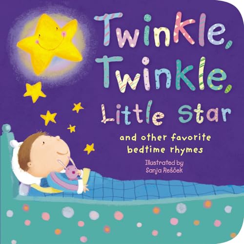 Beispielbild fr Twinkle, Twinkle, Little Star: and other favorite bedtime rhymes (Padded Nursery Rhyme Board Books) zum Verkauf von SecondSale