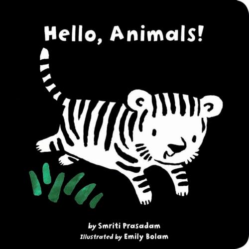 Stock image for Hello, Animals! (Black and White Sparklers) for sale by Books Puddle