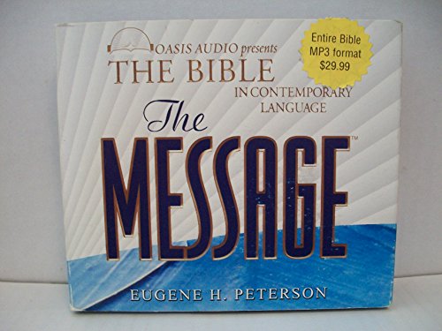 The Message Bible: Complete: The Bible in Contemporary Language (9781589266568) by Peterson, Eugene H