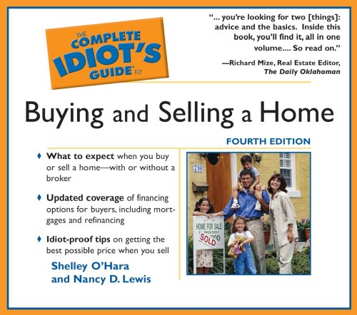 Stock image for The Complete Idiot's Guide To Buying And Selling A Home for sale by The Yard Sale Store