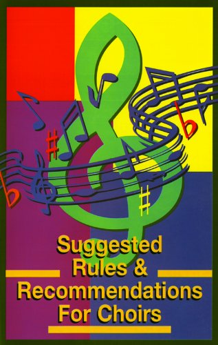 Suggested Rules and Recommendations for Choirs (9781589420786) by None
