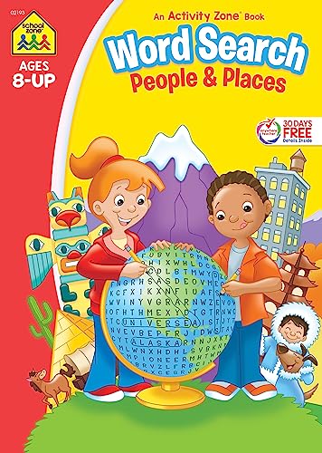 Stock image for Word Search People & Places Activity Zone for sale by Ergodebooks