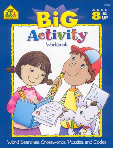 Beispielbild fr Big Activity Workbook: Word Searches, Crosswords, Puzzles, and Codes zum Verkauf von Wonder Book