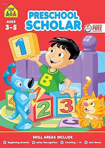 Imagen de archivo de Preschool Scholar Workbook Ages 3-5 a la venta por Revaluation Books