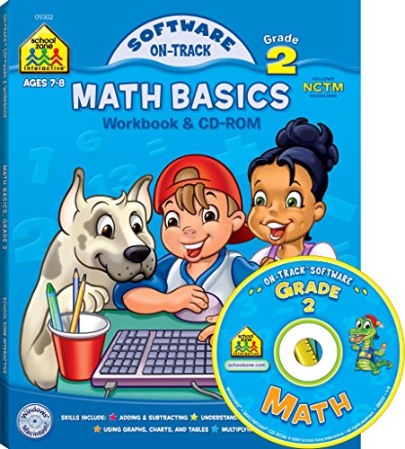 Stock image for Math Basics, Grade 2 (School Zone Interactive) for sale by Gulf Coast Books