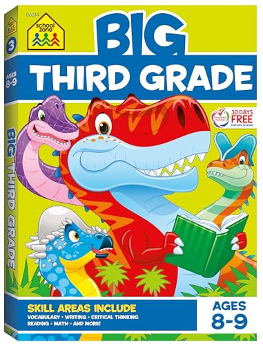 Stock image for School Zone Big Third Grade Workbook for sale by ThriftBooks-Dallas