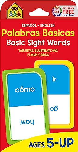 Imagen de archivo de Basic Sight Words Flash Cards - Bilingual (Spanish Edition) a la venta por Ergodebooks