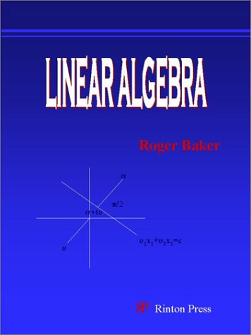 Stock image for Linear Algebra for sale by SecondSale