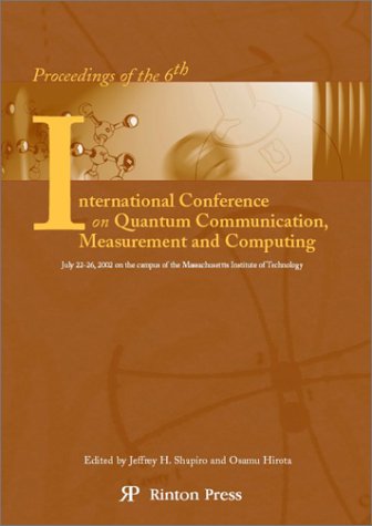 Stock image for Proceedings of the Sixth International Conference on Quantum Communication, Measurement and Computing for sale by medimops