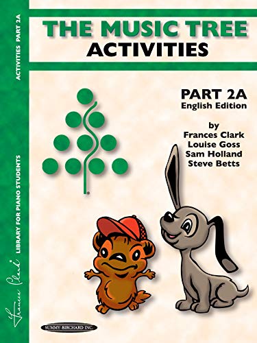 Beispielbild fr The Music Tree English Edition Activities Book: Part 2A zum Verkauf von SecondSale