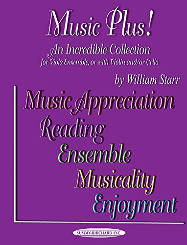 9781589511408: Music Plus! An Incredible Collection: Viola Ensemble, or with Violin and/or Cello