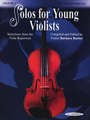 Beispielbild fr Solos for Young Violists, Vol 1: Selections from the Viola Repertoire zum Verkauf von GF Books, Inc.
