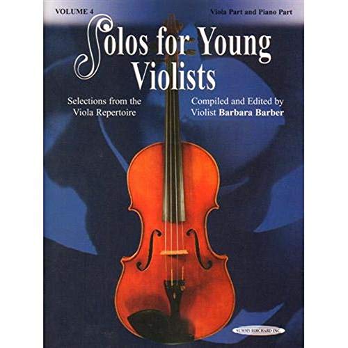 Beispielbild fr Solos for Young Violists, Vol 4: Selections from the Viola Repertoire zum Verkauf von SecondSale