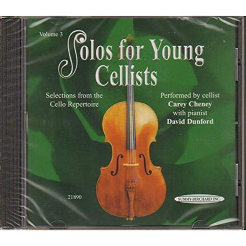 Solos for Young Cellists (9781589512184) by Cheney; Carey