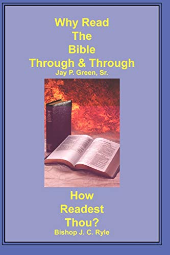 Imagen de archivo de Why Read the Bible Through & How Readest Thou a la venta por Lakeside Books