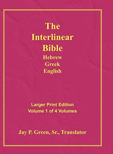 Stock image for Interlinear Hebrew Greek English Bible-PR-FL/OE/KJ Large Pring Volume 1 for sale by PlumCircle