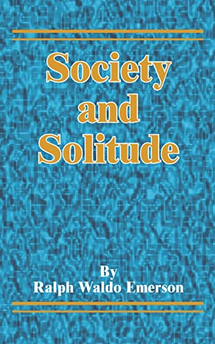 Stock image for Society and Solitude for sale by Chiron Media