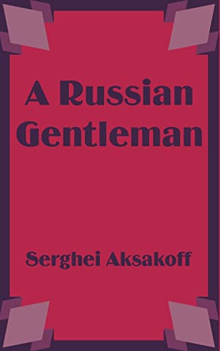 9781589639515: A Russian Gentleman