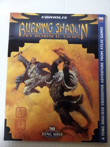 Beispielbild fr Burning Shaolin (Feng Shui/D20) zum Verkauf von Wonder Book