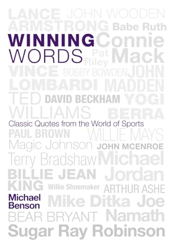 Beispielbild fr Winning Words: Classic Quotes from the World of Sports zum Verkauf von BooksRun