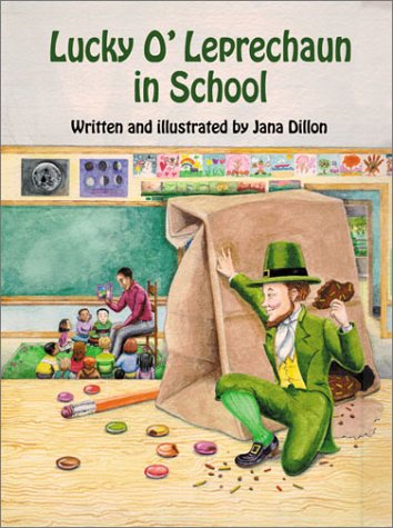 Imagen de archivo de Lucky O'Leprechaun in School a la venta por ThriftBooks-Dallas