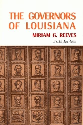 9781589802629: The Govenors Of Louisiana