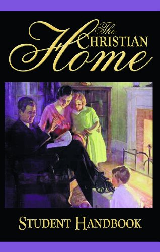 Imagen de archivo de The Christian Home, Study Guide (The Christian Home) a la venta por Wonder Book