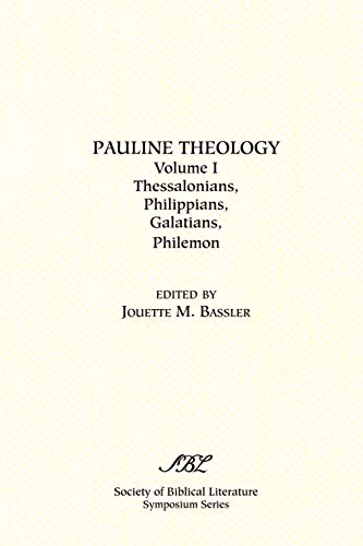 9781589830523: Pauline Theology, Volume I (Symposium Series (Society of Biblical Literature))
