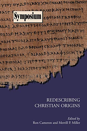 Imagen de archivo de Redescribing Christian Origins (Society of Biblical Literature Symposium Series) a la venta por Lucky's Textbooks