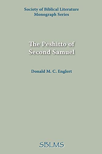 Stock image for The Peshitto of Second Samuel for sale by Chiron Media