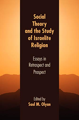 Stock image for Social Theory and the Study of Israelite Religion: Essays in Retrospect and Prospect (Sbl - Resources for Biblical Study (Paper)) for sale by suffolkbooks