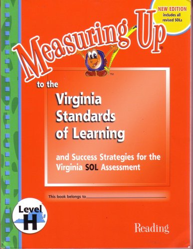 Stock image for Measuring Up Virginia Reading Level H for sale by Better World Books