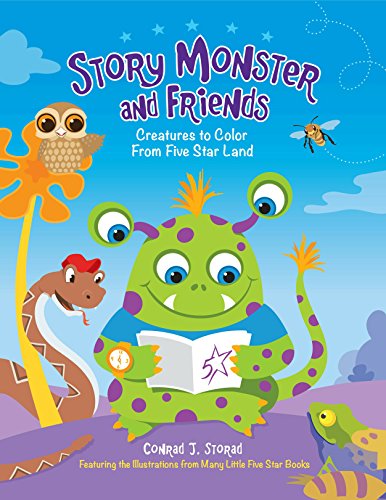 9781589852259: Story Monster and Friends: Creatures to Color from Five Star Land